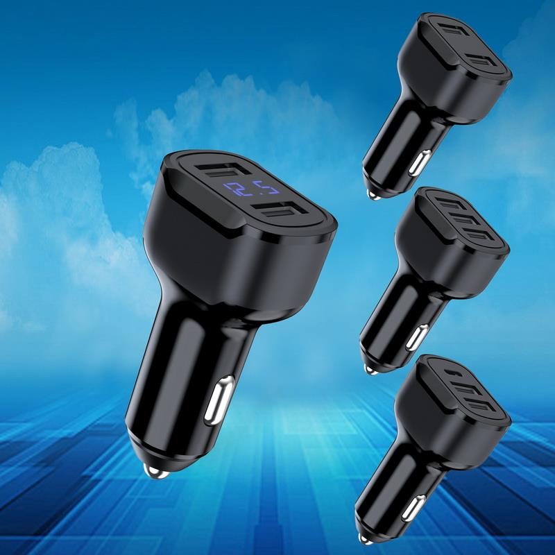 812多USB口車(chē)充外殼