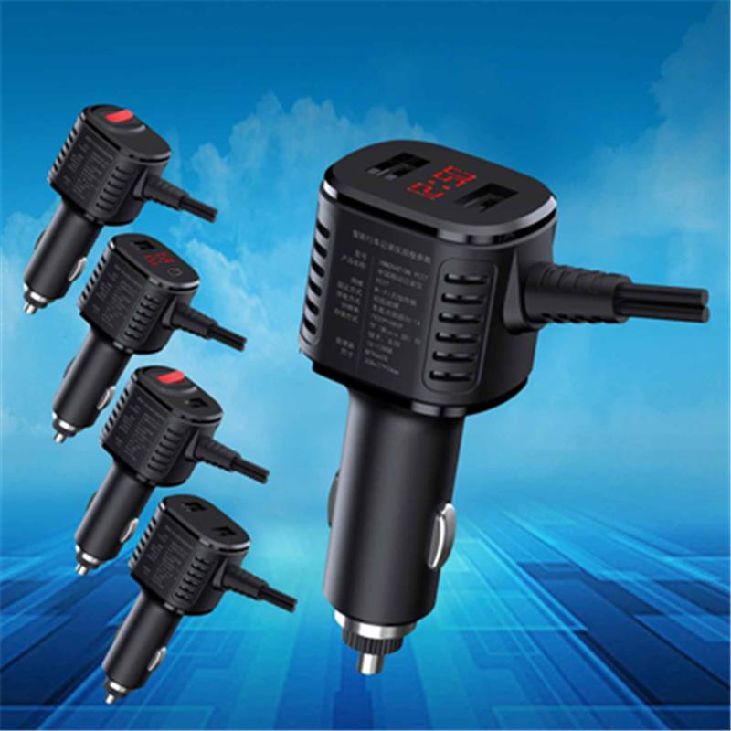 814開關(guān)車充USB&TYPEC接口車充外殼